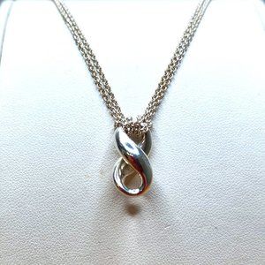 Tiffany & Co. Infinity Necklace .925  15"